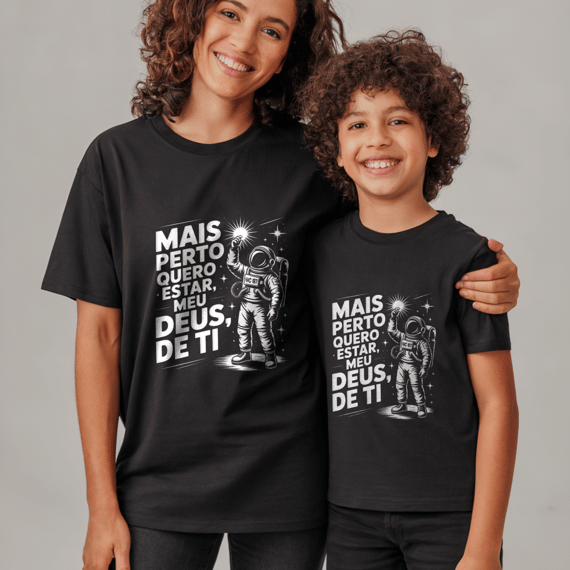 T-shirt mais perto quero estar - HC 187