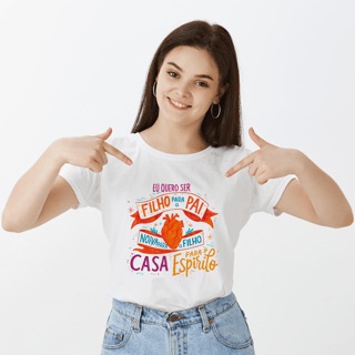 T-shirt Eu quero ser