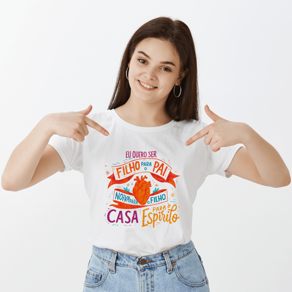T-shirt Eu quero ser