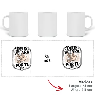 Nome do produto Caneca Deus velará por ti