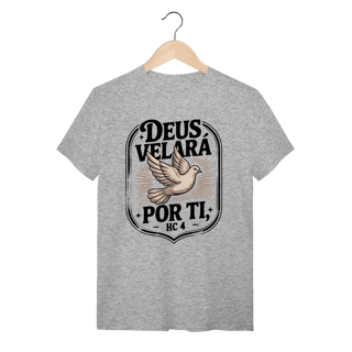Nome do produto T-shirt Deus velará por ti HC 4