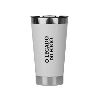 Nome do produtoCopo Térmico Minimalista – O Legado do Fogo