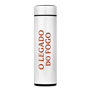 Nome do produtoGarrafa Térmica Oficial O Legado do Fogo - Chama Vermelha