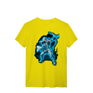 Nome do produtoCamiseta Kaoro - O Arqueiro Gélido | O Legado do Fogo