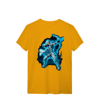 Nome do produtoCamiseta Kaoro - O Arqueiro Gélido | O Legado do Fogo