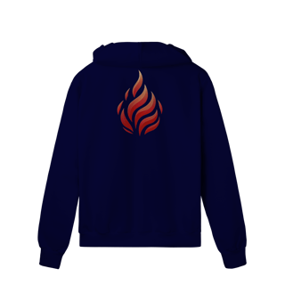 Nome do produtoMoletom Prime com Zíper – Símbolo O Legado do Fogo