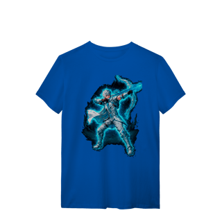 Nome do produtoCamiseta Kaoro - O Arqueiro Gélido | O Legado do Fogo