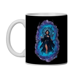 Caneca da Alethra - A Arquimaga - Preta