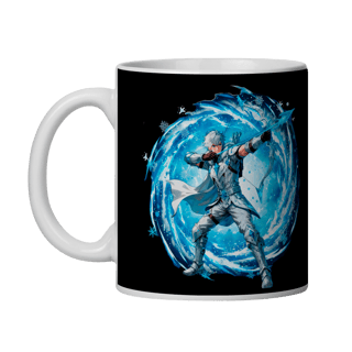 Caneca Kaoro - O Arqueiro Gélido - Preta