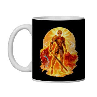 Caneca do Aart – O Cavaleiro Guardião✨ - Preta