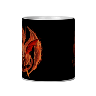 Nome do produtoCaneca da Rhanya - A Meio Dragão - Preta