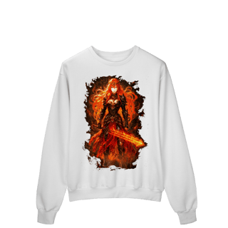 Nome do produtoMoletom Agni - A Guerreira Escarlate