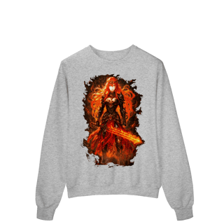 Nome do produtoMoletom Agni - A Guerreira Escarlate