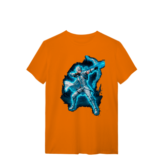 Nome do produtoCamiseta Kaoro - O Arqueiro Gélido | O Legado do Fogo