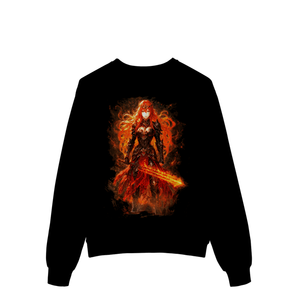 Moletom Agni - A Guerreira Escarlate