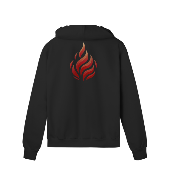 Moletom Prime com Zíper – Símbolo O Legado do Fogo