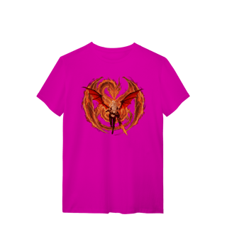 Nome do produtoCamiseta Rhanya – A Meio Dragão | O Legado do Fogo