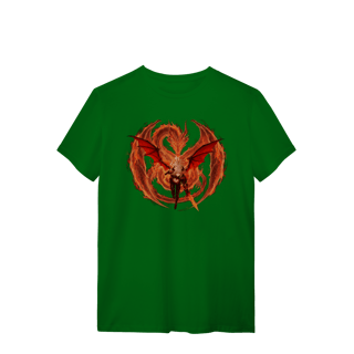 Nome do produtoCamiseta Rhanya – A Meio Dragão | O Legado do Fogo