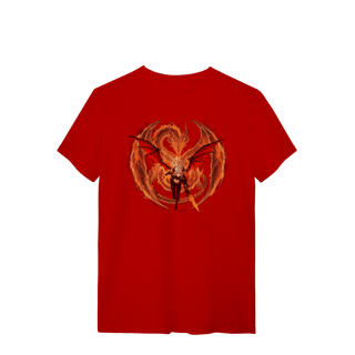 Nome do produtoCamiseta Rhanya – A Meio Dragão | O Legado do Fogo