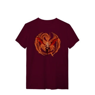 Nome do produtoCamiseta Rhanya – A Meio Dragão | O Legado do Fogo