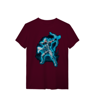 Nome do produtoCamiseta Kaoro - O Arqueiro Gélido | O Legado do Fogo