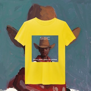 Nome do produto Larry the judge - T-Shirt Estonada