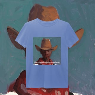 Nome do produto Larry the judge - T-Shirt Estonada