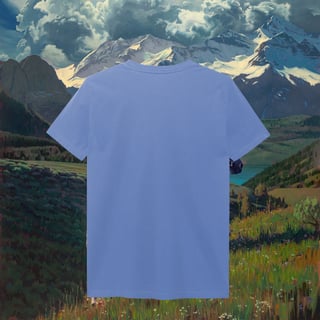 Nome do produto Living with Mountains - T-Shirt Estonada