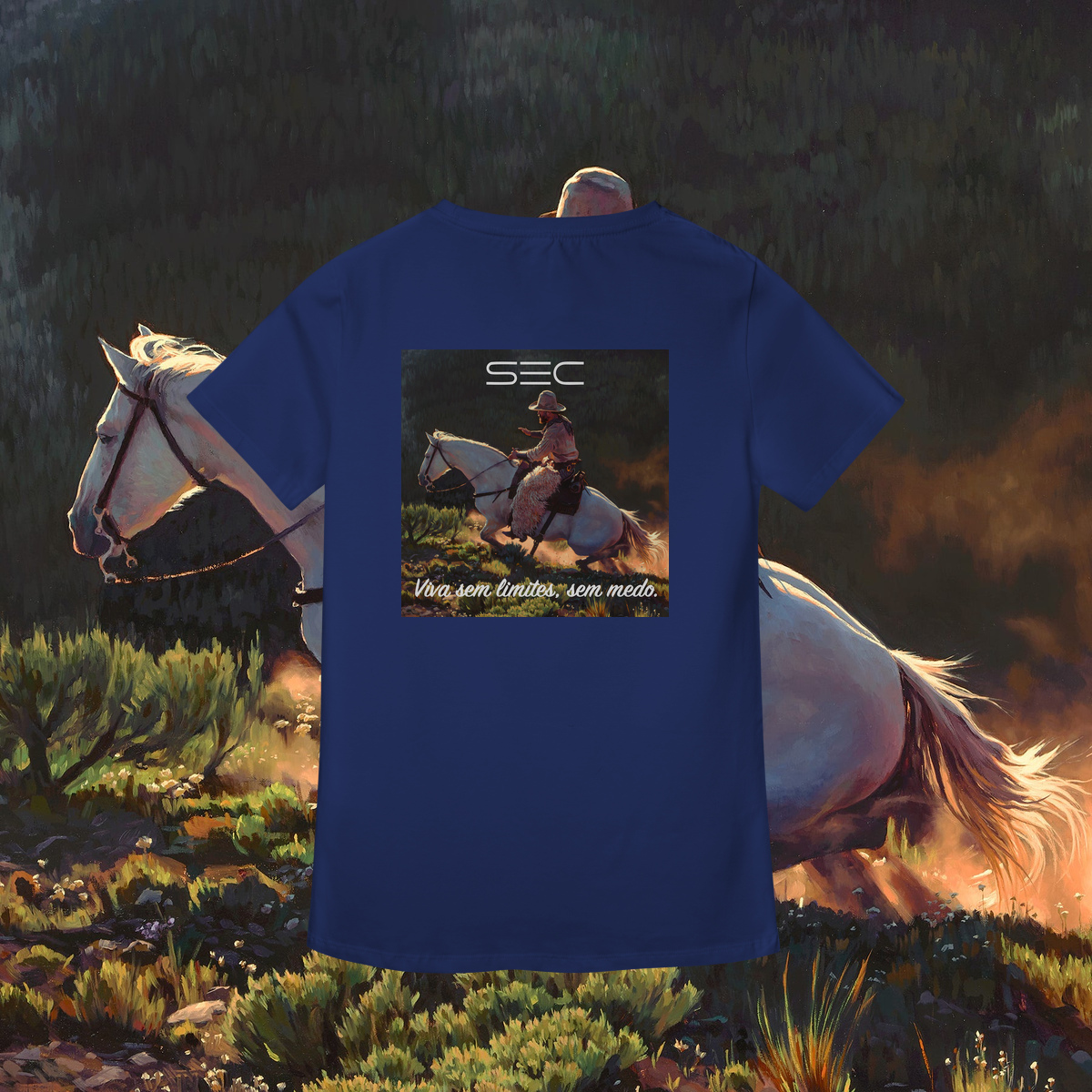 Nome do produto Living on the edge - Baby Long Pima