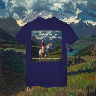 Nome do produto Living with Mountains - Polo Feminina