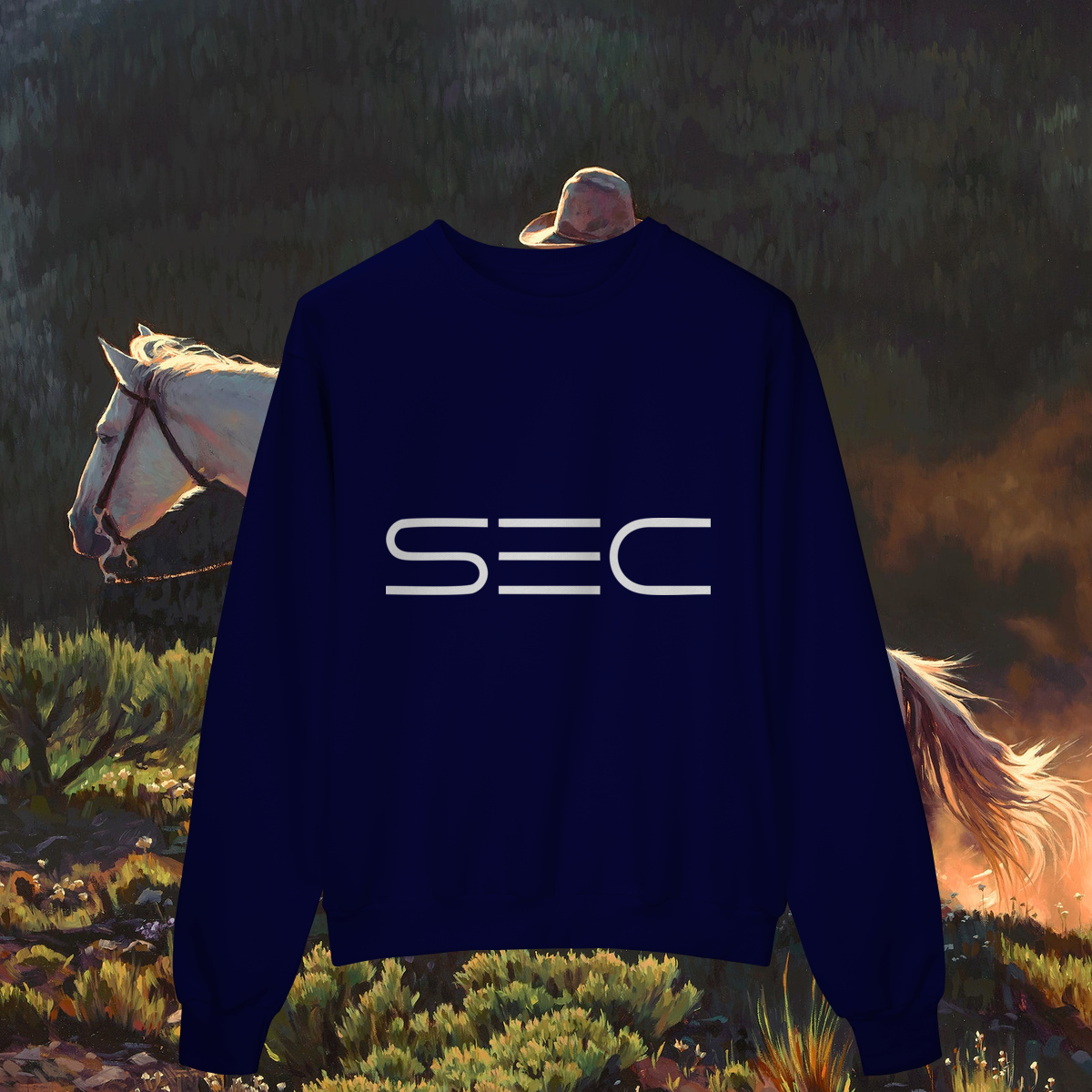 Nome do produto Living on the edge - Moletom Prime Fechado