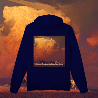 Nome do produto Journey to blue waters - Moletom Prime Canguru