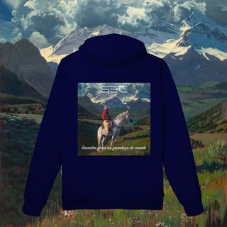 Nome do produto Living with Mountains - Moletom Prime Canguru