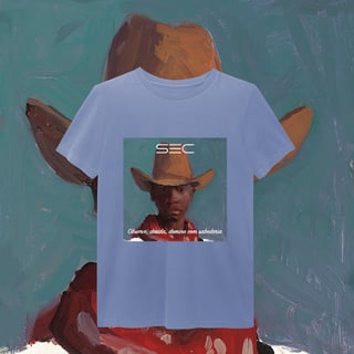 Nome do produto Larry the judge - T-Shirt Estonada