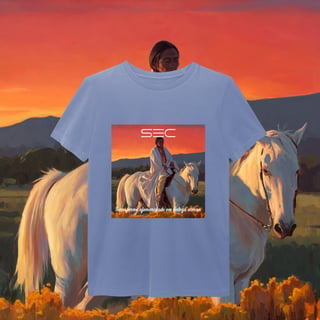 Nome do produto Mariposa Afterglow - T-Shirt Estonada