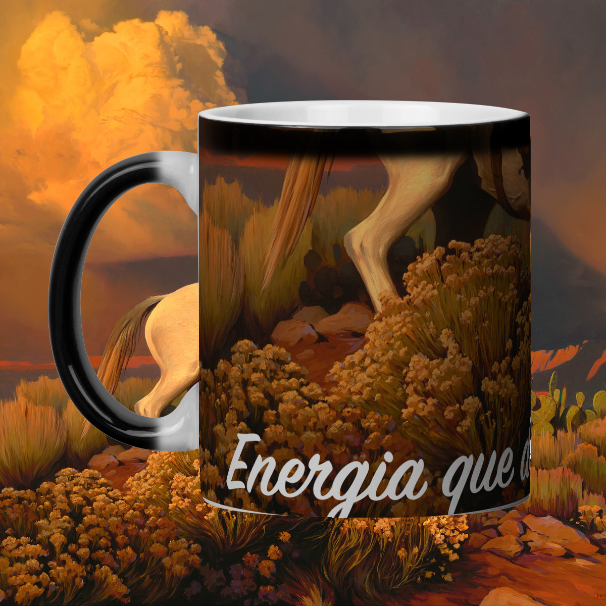 Nome do produto: Electric Desert - Caneca Mágica