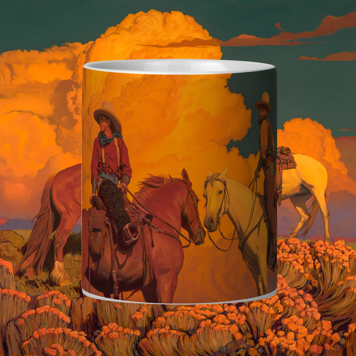 Nome do produto: Emerald Sky - Caneca