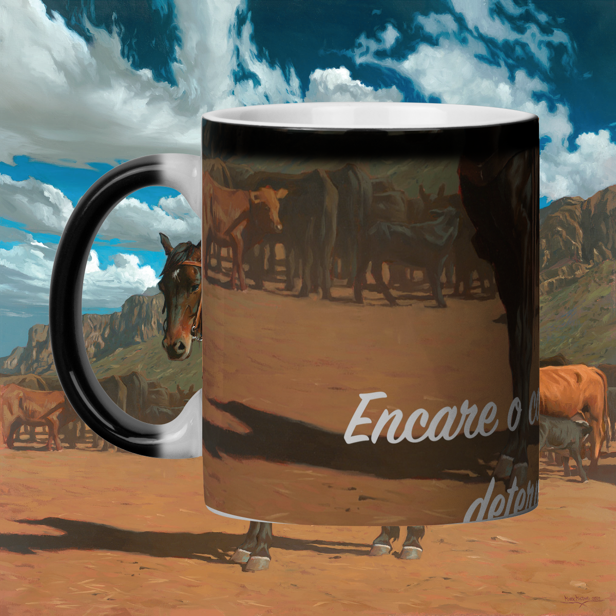 Nome do produto: High noon - Caneca Mágica