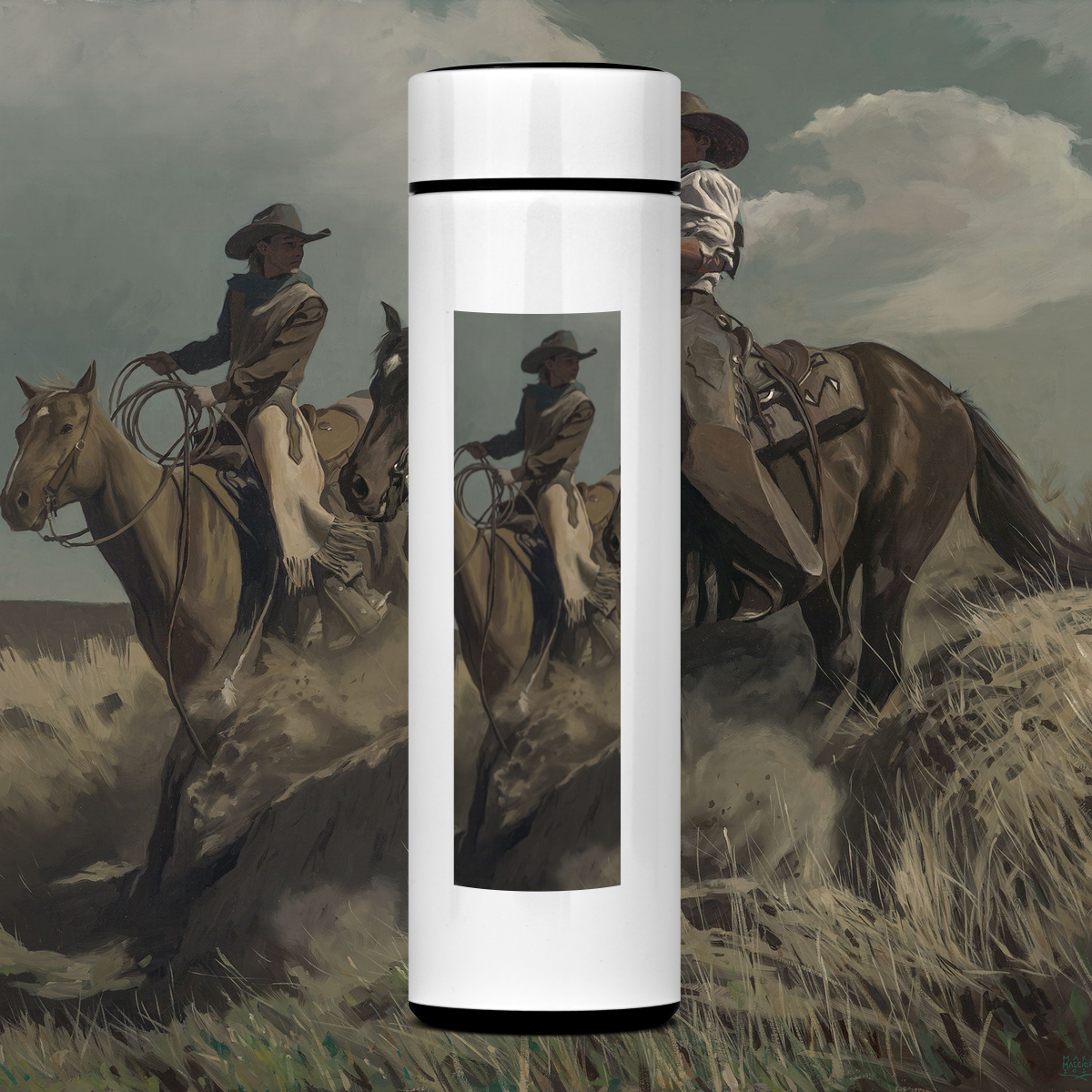 Nome do produto: Hell bent - Garrafa Térmica