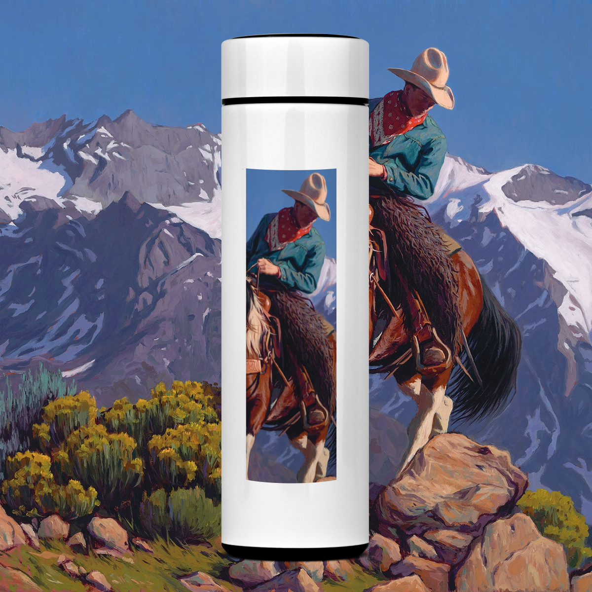 Nome do produto: In the aspens - Garrafa Térmica