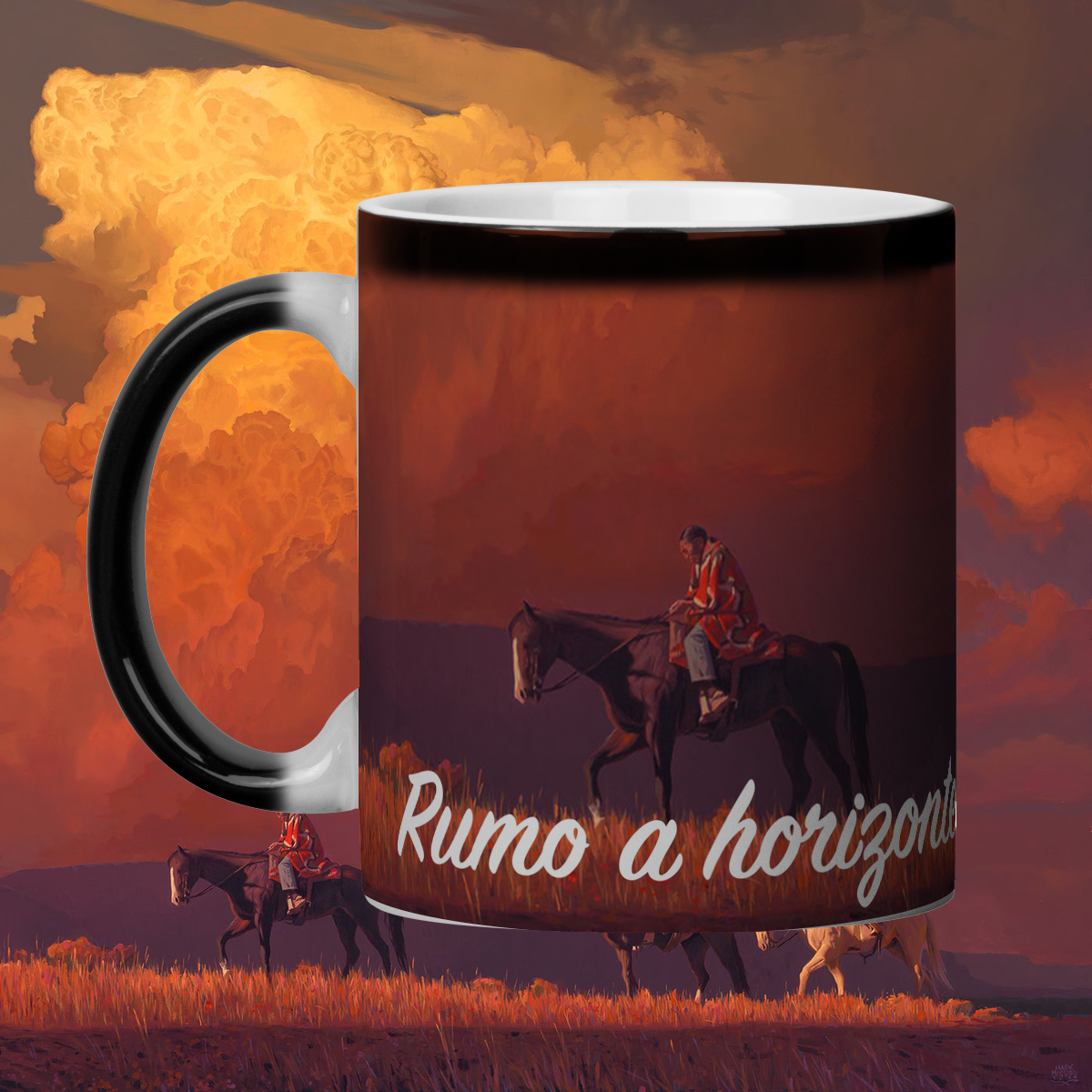 Nome do produto: Journey to blue waters - Caneca Mágica