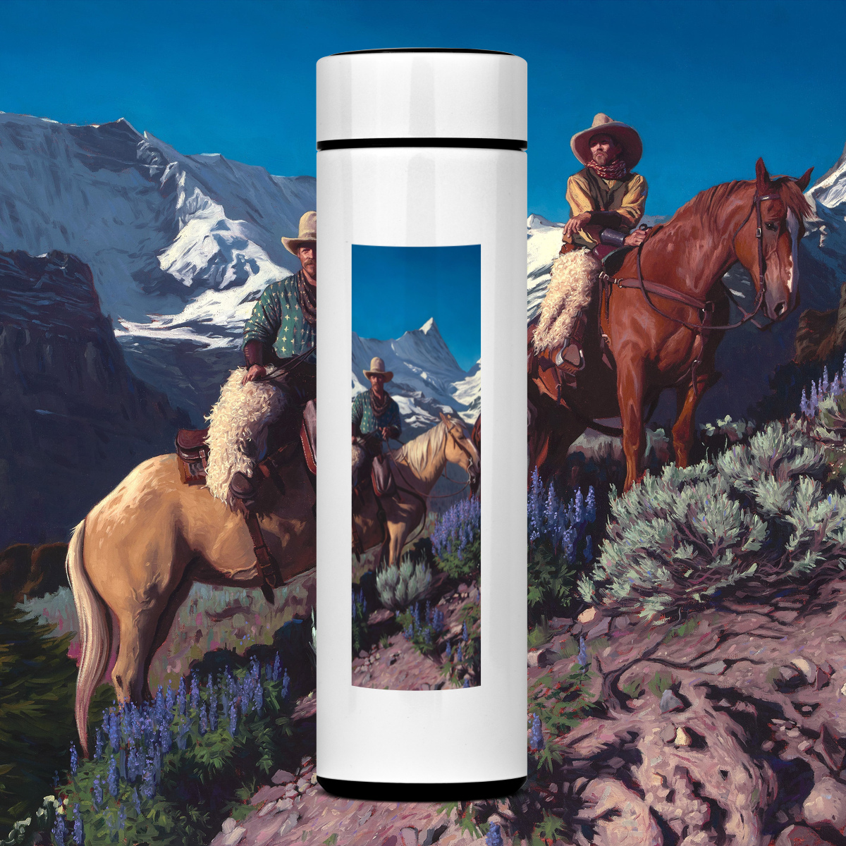 Nome do produto: Kiss the Sky - Garrafa Térmica