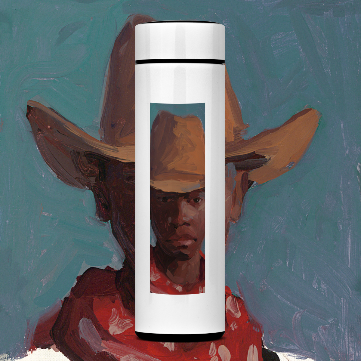 Nome do produto: Larry the judge - Garrafa Térmica