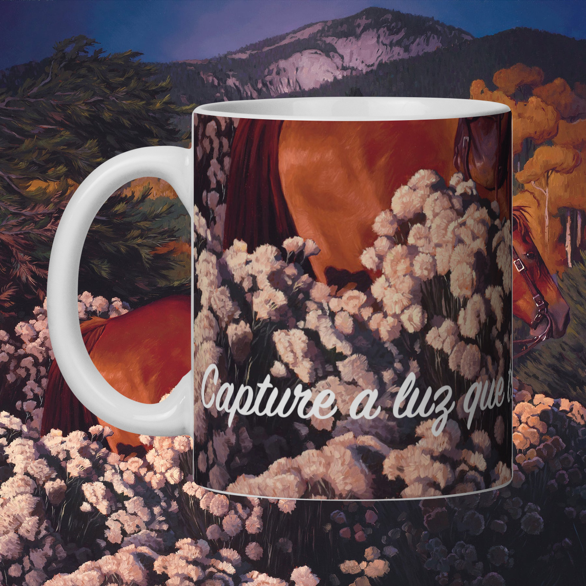 Nome do produto: Magic Hour in taos - Caneca