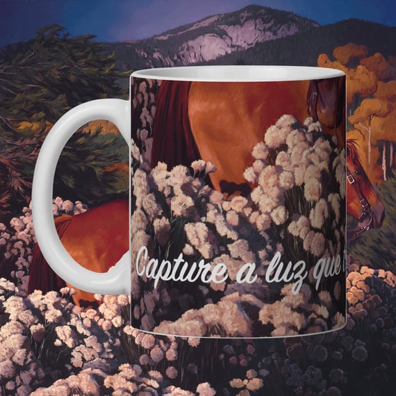 Magic Hour in taos - Caneca