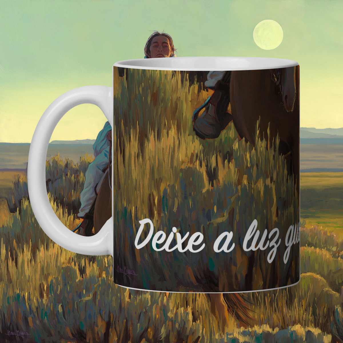 Nome do produto: Moon rising - Caneca