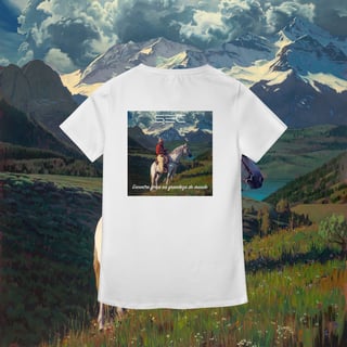 Nome do produto Living with Mountains - Baby Long Pima