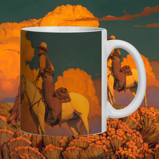 Nome do produto Emerald Sky - Caneca