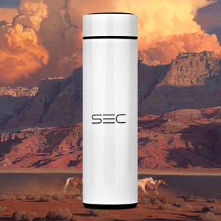 Nome do produto Heartbeats — Garrafa Térmica