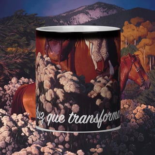 Nome do produto Magic Hour in taos - Caneca Mágica